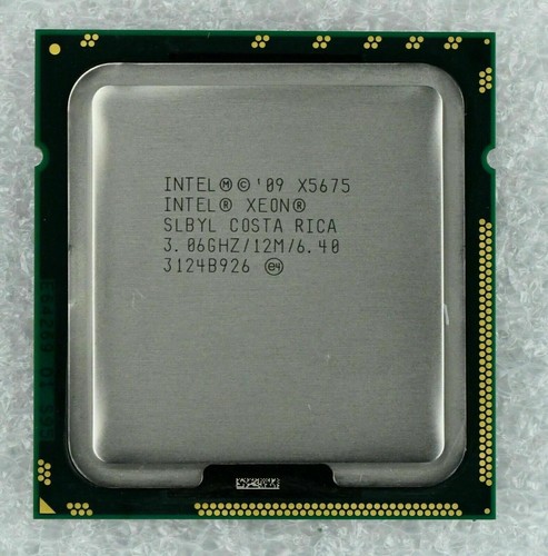 Intel xeon x5675 slbyl 06ghz - intel, 3.06ghz