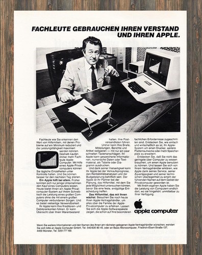 Apple computer reklame - apple,