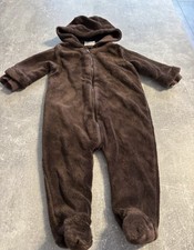 Dünner Plüsch Overall von