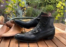 Vintage Antik Stiefel (1910) Inkl. Holz Schuhspanner Original