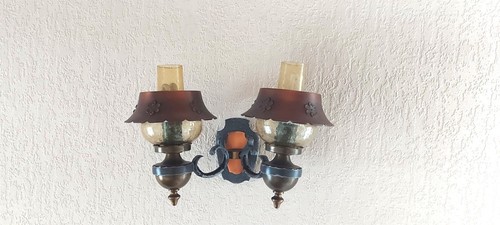 Schmiedeeisen wandlampe retro - schmiedeeisen,