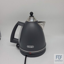 De'Longhi Argento Silva KBX3016.GY Kettle with 1.7L Capacity, 360 Swivel Base & 