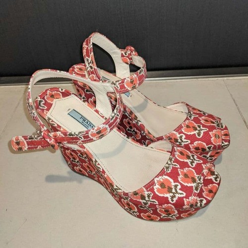 Prada sandalen rot - sandalen,