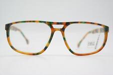 Vintage Brille ENRICO COVERI 110 Braun Mehrfarbig Gold Oval Brillengestell