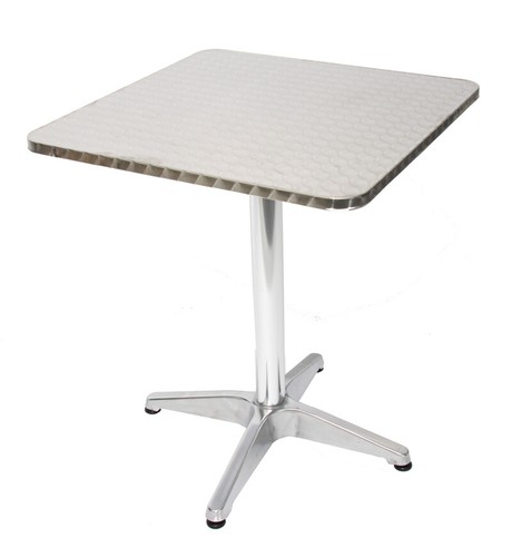 Alu tisch bistrotisch - alu-tisch,