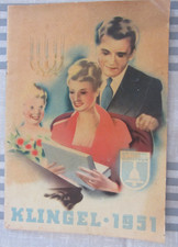 KLINGEL  Katalog     1951