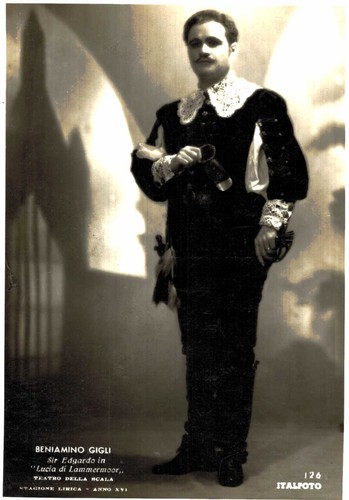 Benjamino gigli - gigli,
