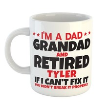 Family Fixer - DAD GRANDAD RETIRED TYLER FIX BREAK IT RICHTIG - Limited Edition