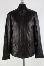 Bonita braune Leder-Jacke