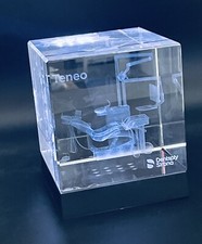 Sirona Teneo Modell 3D Lasergravur aus Glas NEU