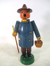 uralt Räuchermann "Pilzsammler" Orig. Erzgeb. Sternkopf Gahlenz 21cm Sehr selten