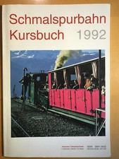 Schmalspurbahn Kursbuch 1992