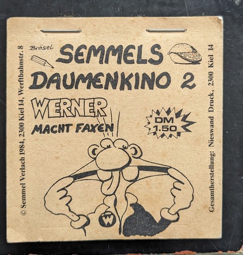 Werner macht faxen brösel - werner,