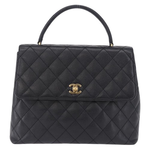 Chanel coco top handle quilt - top,