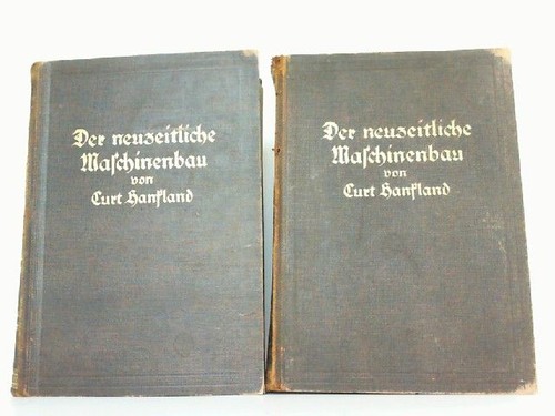 Der neuzeitliche maschinenbau - der,
