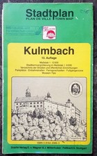Kulmbach älterer Stadtplan