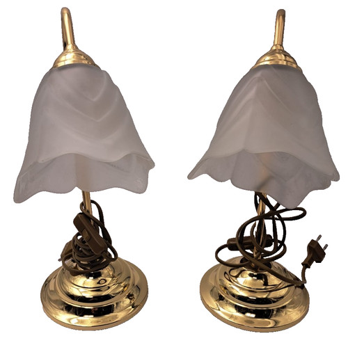 Honsel tischlampen vintage - 2x,