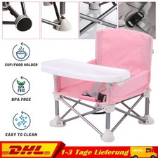 Rosa Babyhochstuhl klappbar