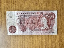 Banknote England 10 Schilling