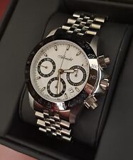 Albrecht Daytona Chronograph ETA 7753 dekoriert Date 38 mm Swiss made Automatik