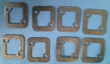 8x Auspuff Dichtung für Abgasanlage Bohrungsabstand 55mm