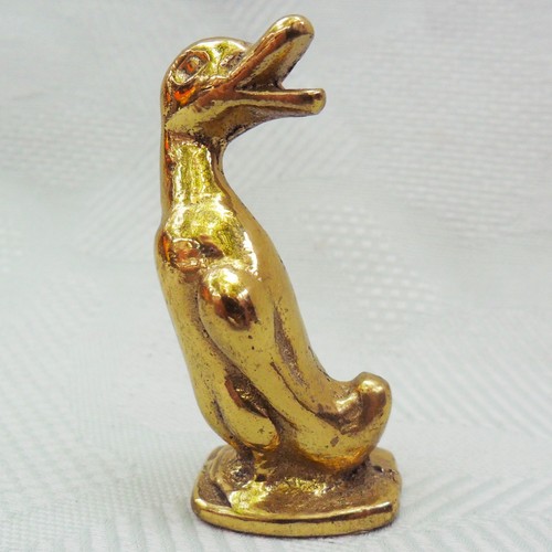 Messing figur gluttöter - messing,