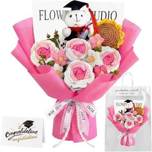 Häkelblumenstrauß set für - häkelblumenstrauß,