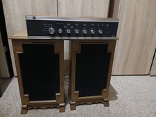 Vintage 70er Verstärker Lautsprecherbox Selten Retro  Dual cv30