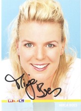 MIRJA BOES - Originalautogramm !!!