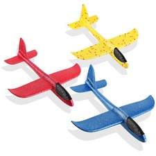 3x Styroporflugzeug für