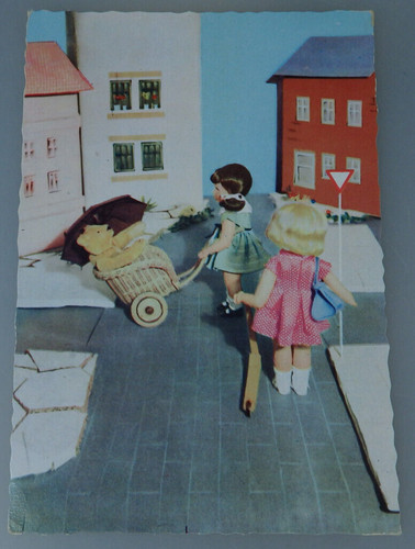 Postkarte käthe kruse puppen - kruse,