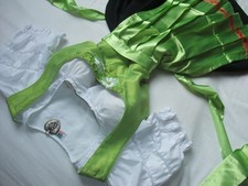 Isar-Trachten Dirndl Trachtenkleid Balkonett Kleid Dirndel Landhauskleid Gr. 36