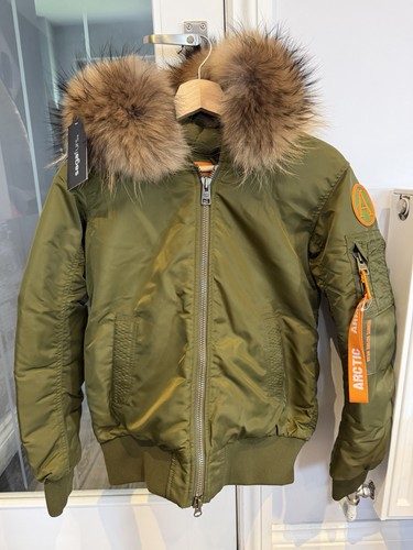 Arctic army bomberjacke mit - arctic,