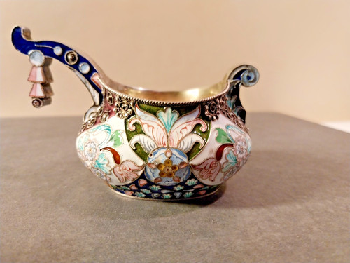 Russisch vergoldetes silber - russisch,