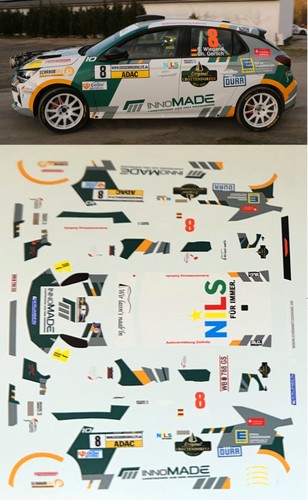Decal opel corsa - decal,