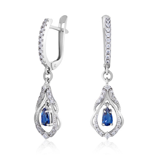 Ohrringe hänger 925 silber - ohrringe,