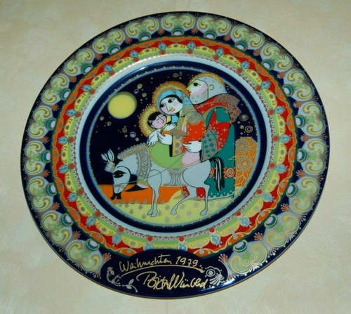 Rosenthal weihnachtsteller - rosenthal,