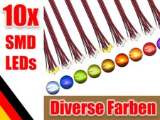 10X SMD LED 0603 warmweiß