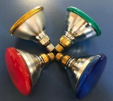 OSRAM RADIUM PHILIPS SYLVANIA PAULMANN PAR 38 E27 Pressglaslampe 80W FLOOD Bunt