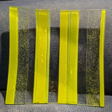 Glasplatte Teller Glas Servierplatte quadratisch ca 20 x 20 cm