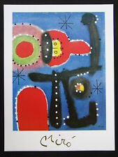 Peinture Hochformat ( Miro ), Kunstdruck 60 x 80 cm