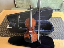 3/4 Geige von Steinbach – Kaum benutzt, inkl. Kolophonium & Notenständer