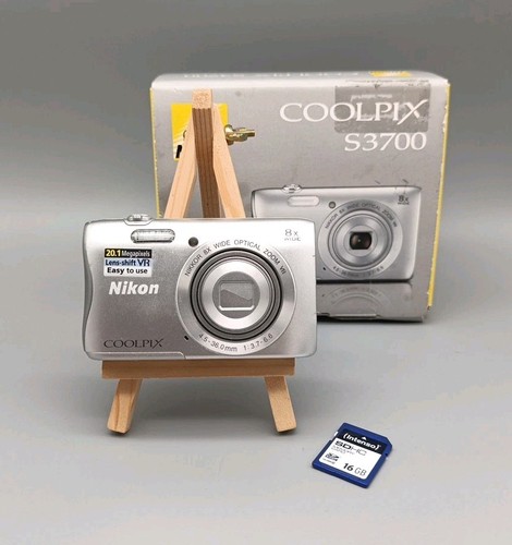 Nikon coolpix s3700 silber - nikon,