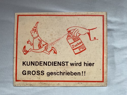 Altes original ddr werbung - ddr,