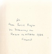 Richard Seewald VERWANDLUNGEN DER TIERE WIDMUNG SIGNIERT "Entartete Kunst"