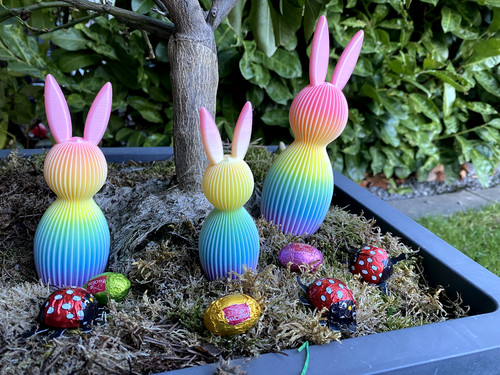 Osterhasen osterdekoration - osterhasen,