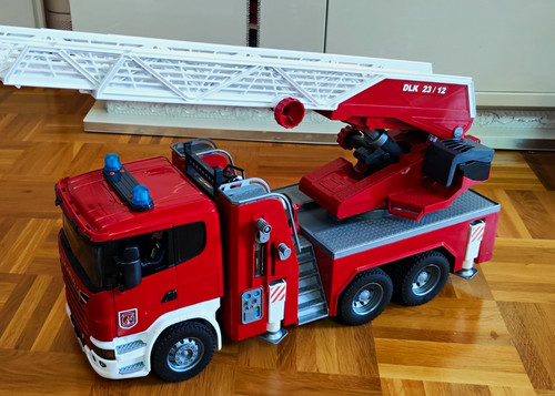 Spielzeug feuerwehr scania - spielzeug-feuerwehr, »scania