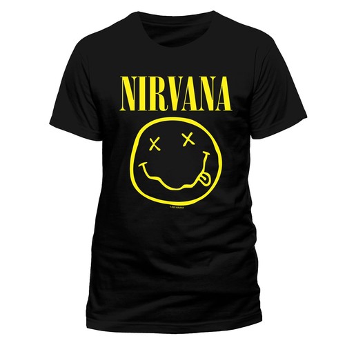 Nirvana smiley shirt xl - smiley, gr.xl