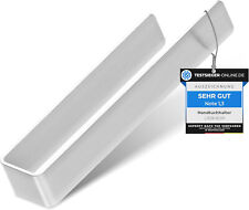 Handtuchhalter Ohne Bohren Aluminium gebürstet 22 cm SILBER , TESA Klebeband