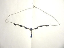 Antike Silberhalskette mit